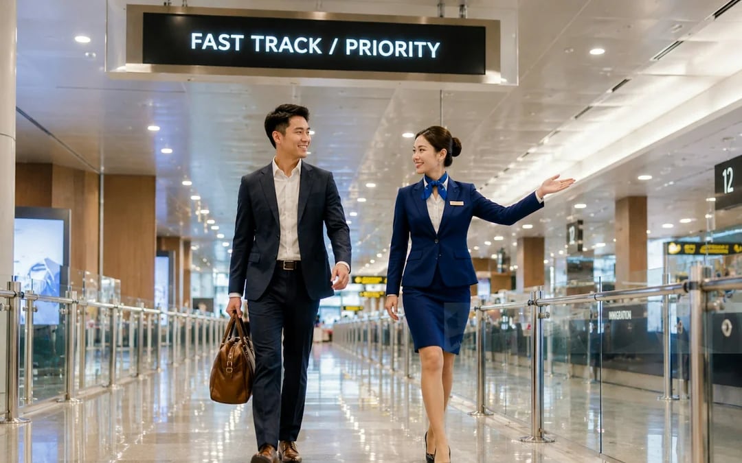 Phu Quoc International Airport Arrival Fast Track Immigration Assistance Image 4