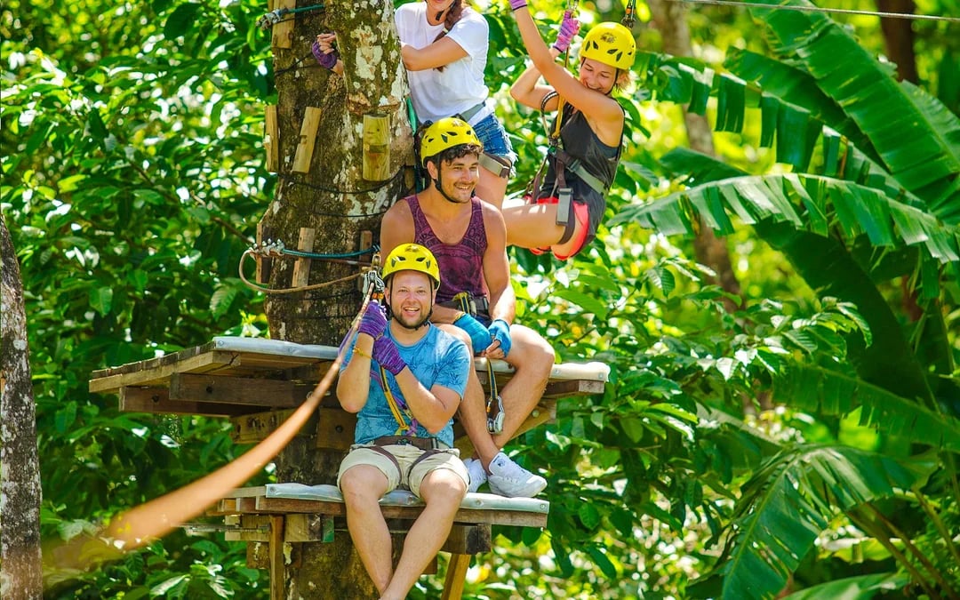 Phuket Jungle Xtrem Zipline Park Admission Image 5