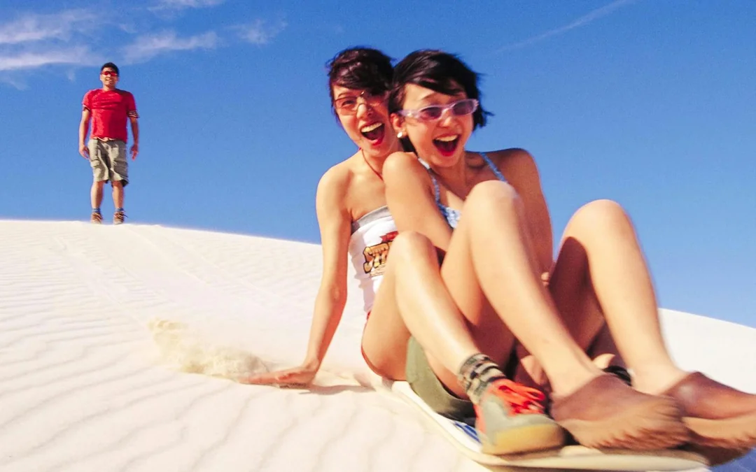 Pinnacles, Sandboarding & Wildlife Spotting 4WD Tour with Lunch & Round-Trip Transfers Image 1