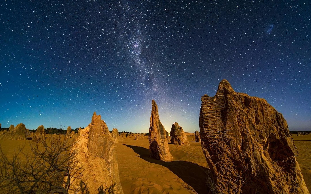 Pinnacles Sunset & Stargazing Tour with Picnic-Style Dinner & Round-Trip Transfers Image 1