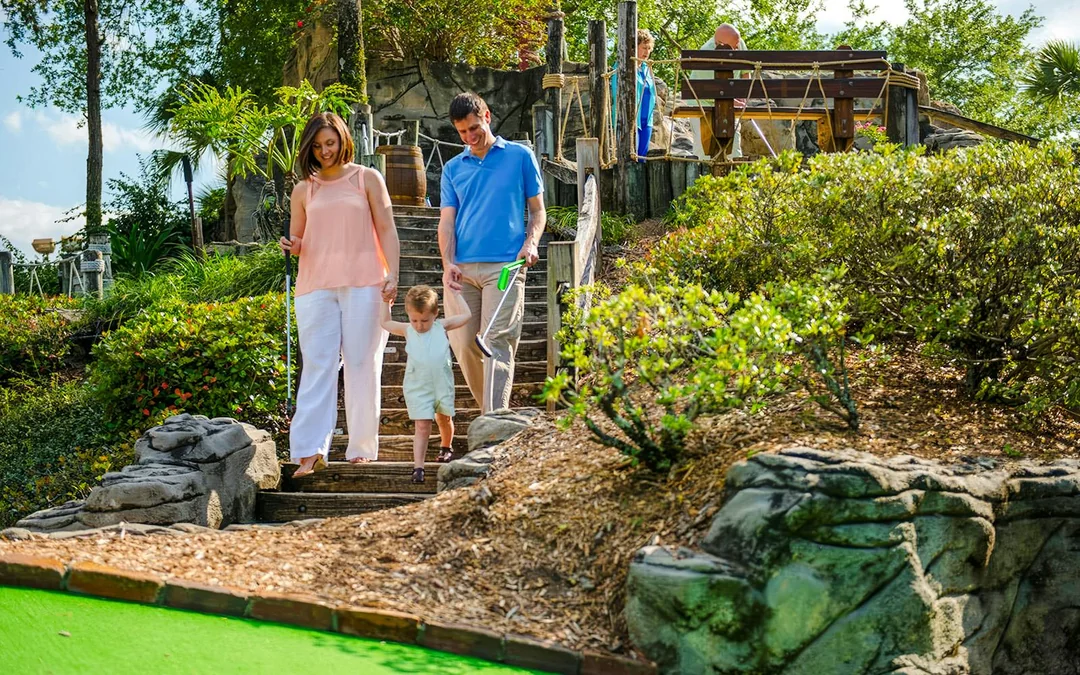 Pirate's Cove Adventure Golf Orlando Mini-Golf Tickets - 18 Holes Image 1