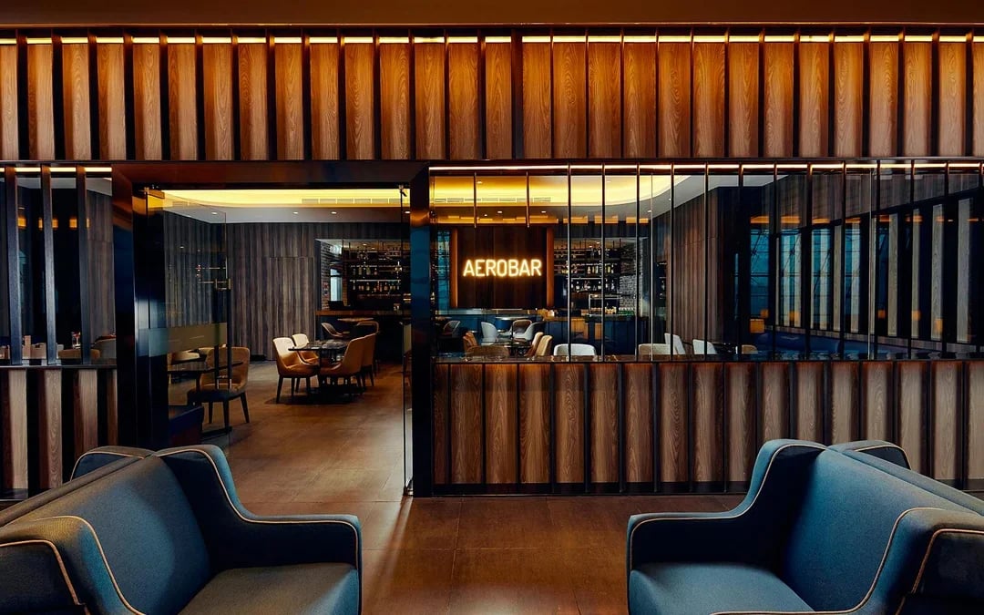 Plaza Premium Lounge Access at Dubai International Airport: Terminal 3 Departures Image 2