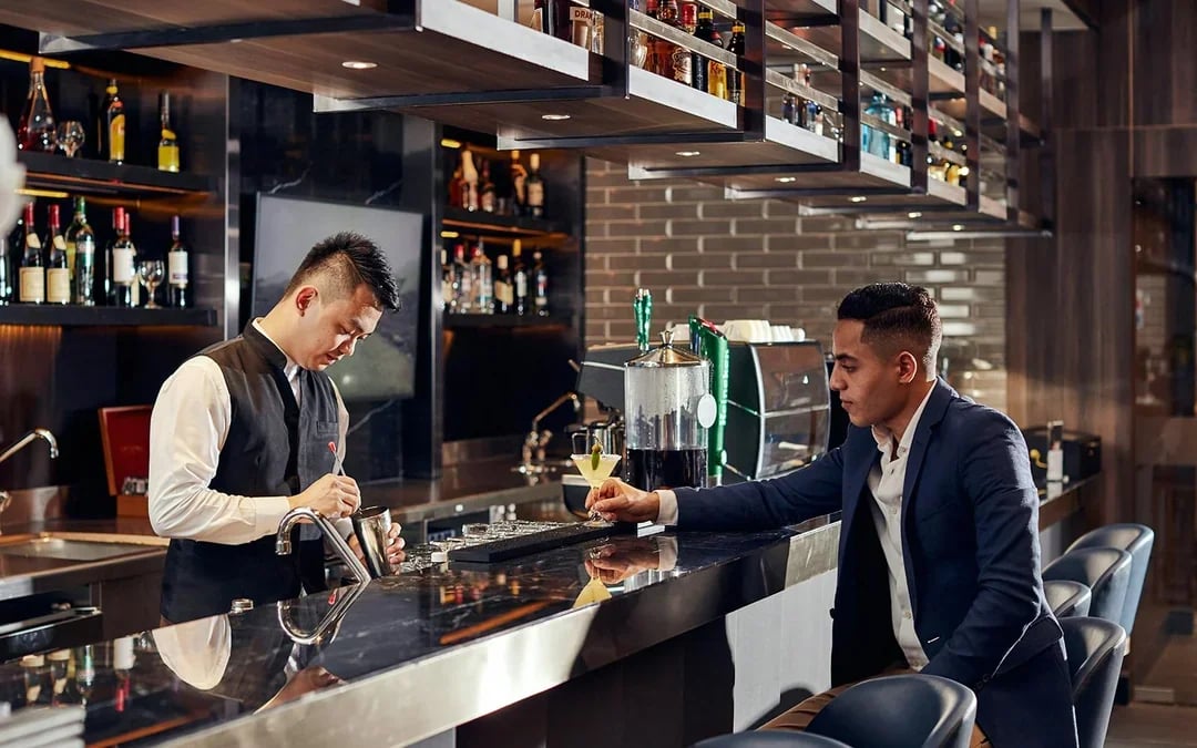 Plaza Premium Lounge Access at Dubai International Airport: Terminal 3 Departures Image 3