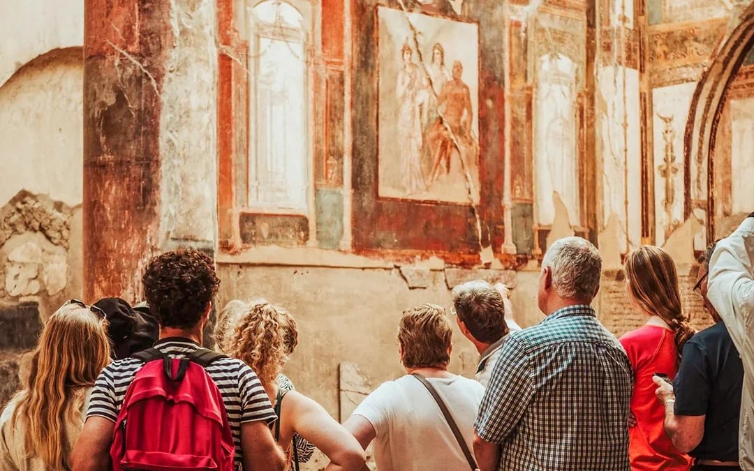 Pompeii and Herculaneum Guided Tour by High-Speed Train from Rome Image 8