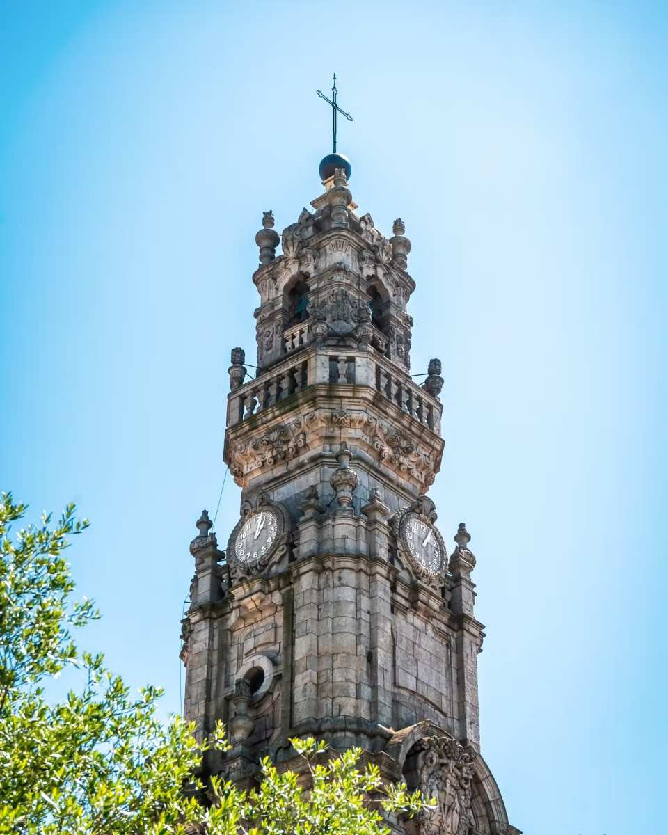 Porto Clerigos Church: Tower Entry Ticket or Spiritus Light Show|Portugal