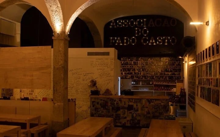 Portuguese Dinner and Fado Live Concert at Historic Roman Theatre Venue in Lisbon Image 1