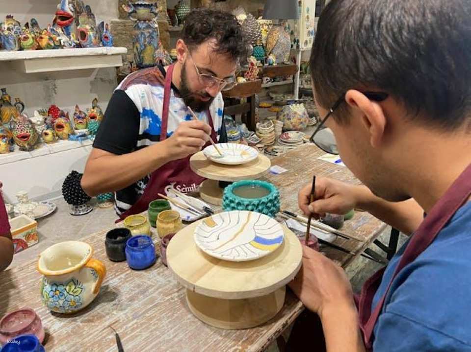 Pottery workshop in the heart of Caltagirone