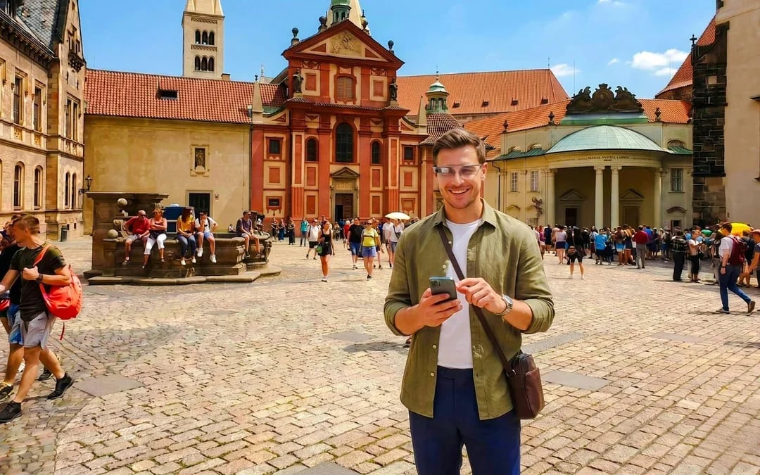 Prague Castle Time Travel Tour with AR Glasses & Optional Admission Ticket Image 1