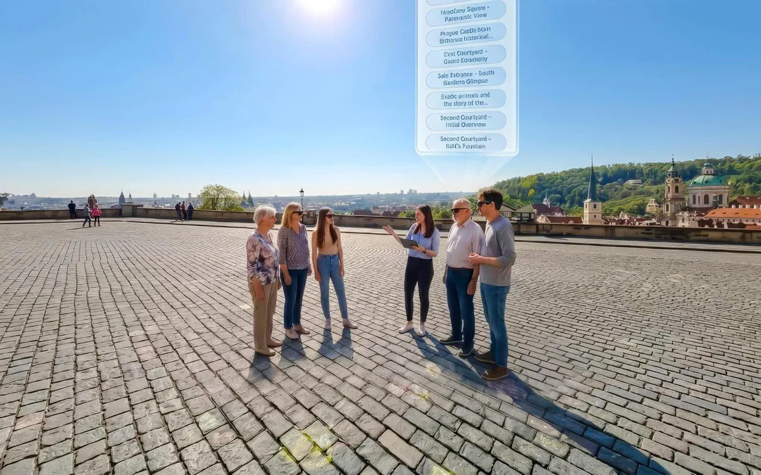 Prague Castle Time Travel Tour with AR Glasses & Optional Admission Ticket Image 3