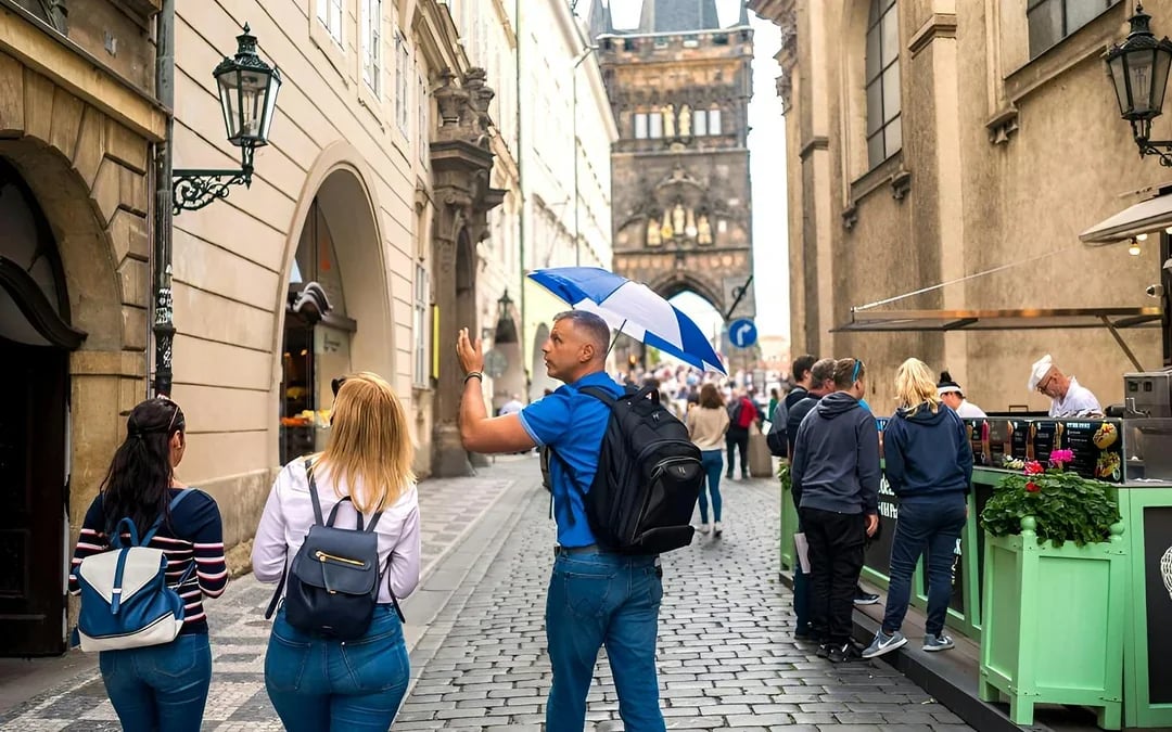 Prague Guided Walking Tour with Tram Ticket: Old Town, Charles Bridge & Prague Castle Image 3