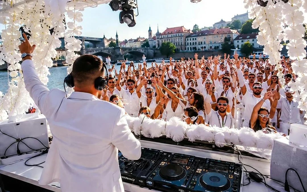 Prague Vltava River Boat Party Cruise with Live DJs and Nightclub Entry Image 3