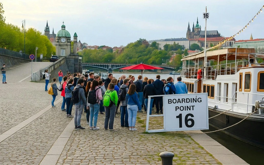 Prague Vltava River Sightseeing Cruise with Buffet Lunch Image 7