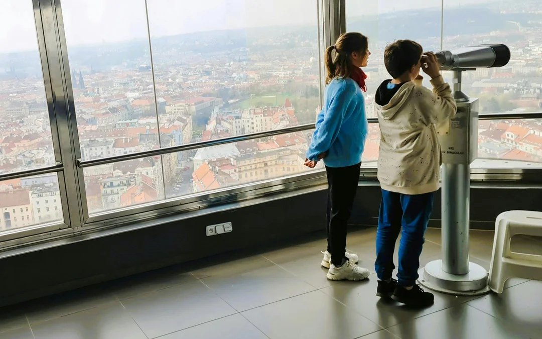 Prague Zizkov TV Tower Entry Ticket with Audio Guide Image 3