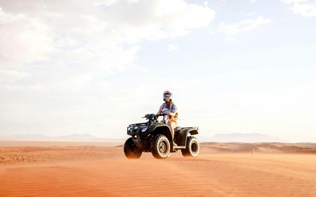 Premium Doha Desert Safari with Dune Bashing, Sandboarding, Camel Ride, Quad Biking & Inland Sea Image 2