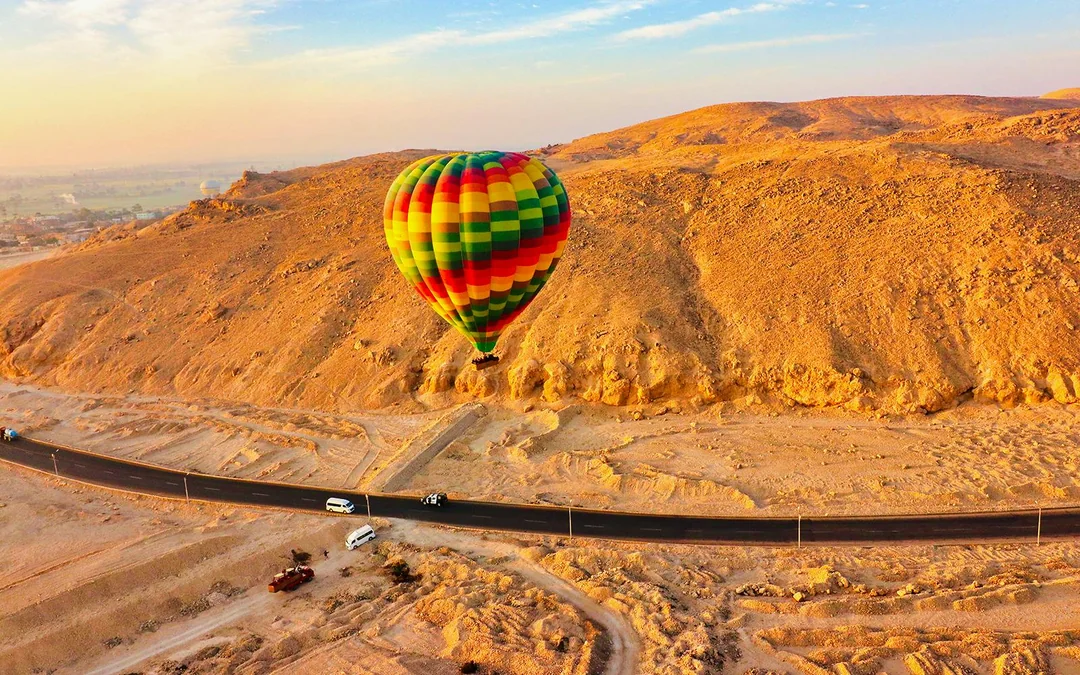 Premium Sunrise Hot Air Balloon Tour in Luxor with Photos, Video & Hotel Transfers Image 2