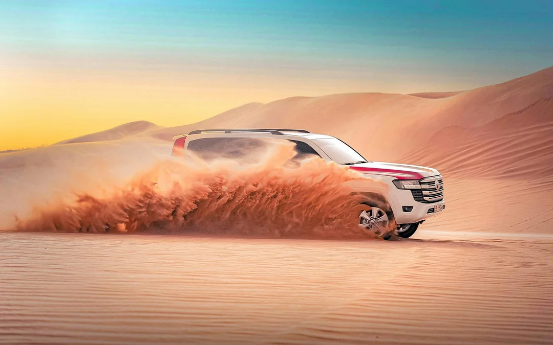 Private Al Khatim Desert BBQ Dinner with Dune Bashing & Hotel Transfers Image 2