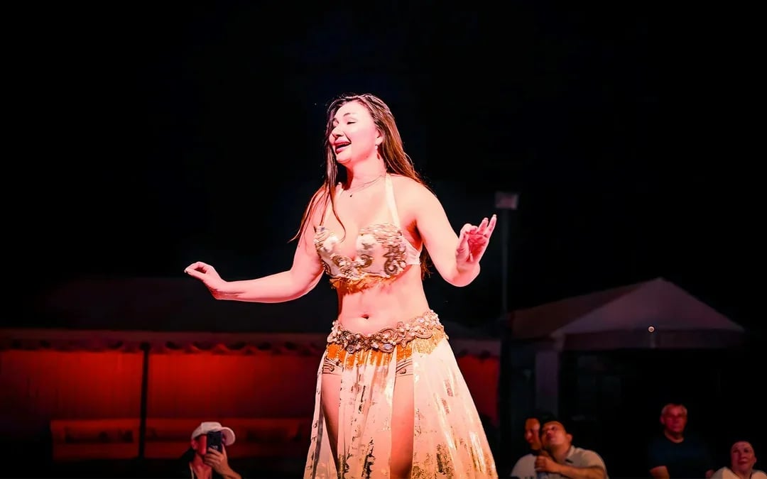 Private Al Khatim Desert BBQ Dinner with Dune Bashing & Hotel Transfers Image 9