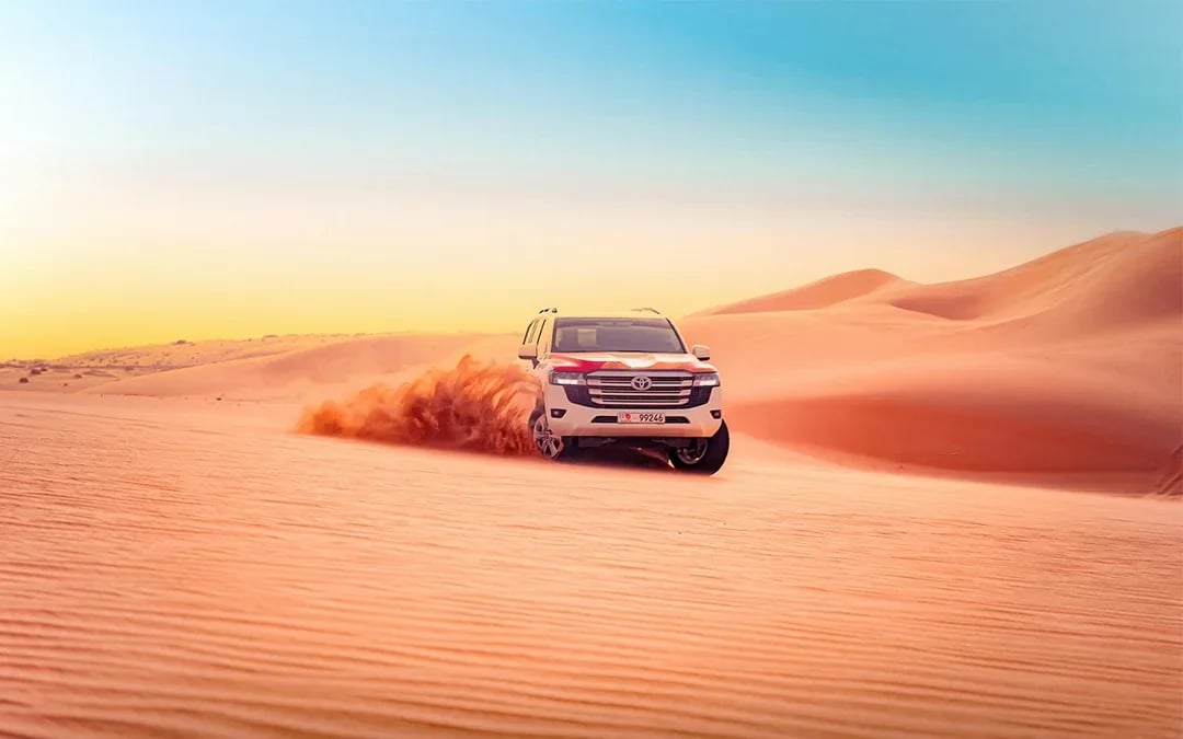 Private Al Khatim Desert BBQ Dinner with Dune Bashing & Hotel Transfers Image 10