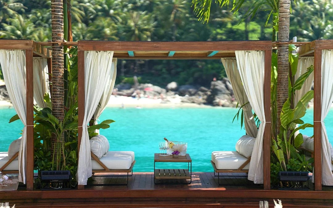 Private Beach Cabana at YONA Beach Club for 4 to 8 Guests Image 5