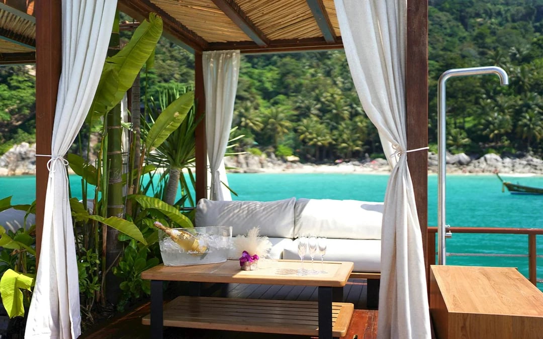 Private Beach Cabana at YONA Beach Club for 4 to 8 Guests Image 7