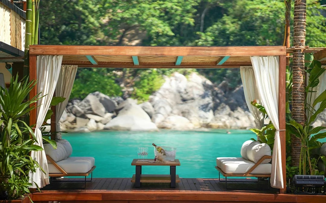 Private Beach Cabana at YONA Beach Club for 4 to 8 Guests Image 9