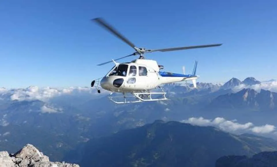 Private helicopter tour to Matterhorn
