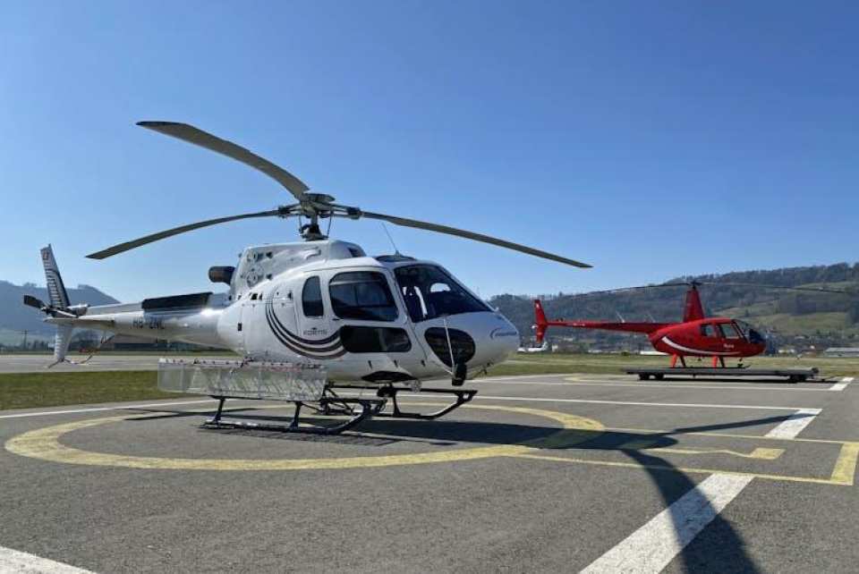 Private helicopter tour to Matterhorn