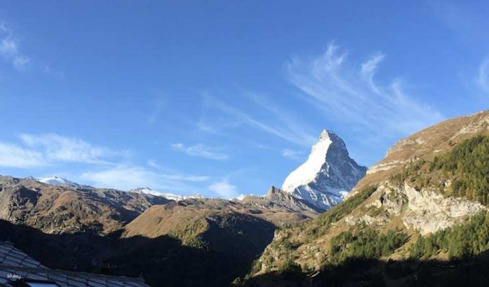 Private helicopter tour to Matterhorn