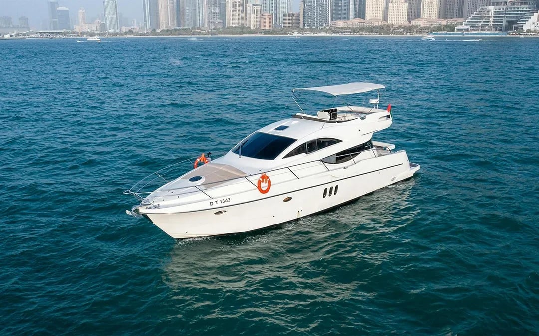 Private Luxury Yacht Rental from Dubai Harbour - Groups up to 19 Image 1