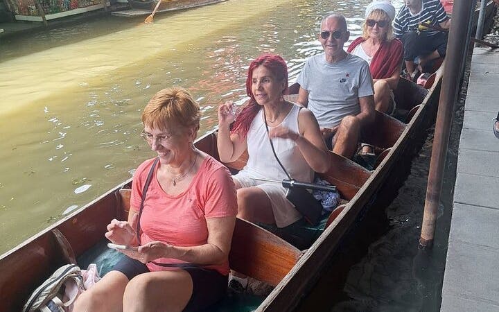 Private Maeklong Railway Market, Floating Market & Dragon Te Image 5