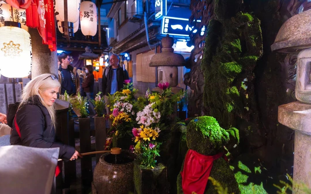 Private Osaka Evening Food Tour with Curated Dinners and Drinks Image 1