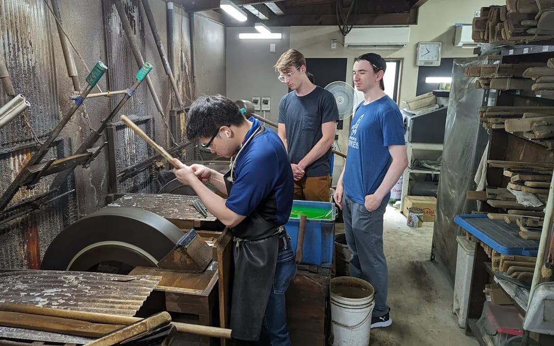 Private Sakai Knife-Maker or  Blacksmith Workshop Tour Image 9