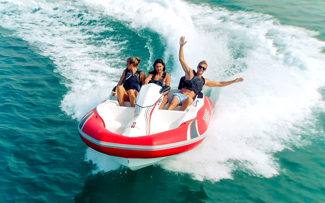 Private Self-Drive Seakart Jetski Tour with Pictures & Video - Groups Upto 3 Image 2