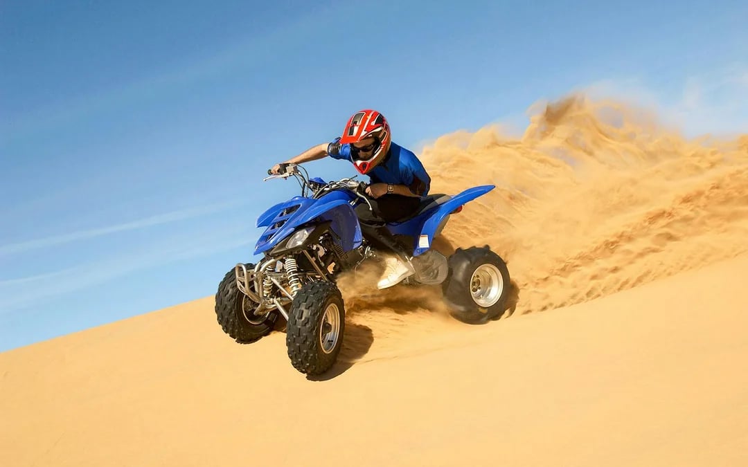 Quad Bike Dune Bashing Desert Safari Experience Including Dinner and Entertainment Image 4