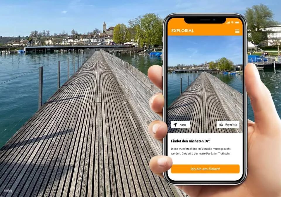 Rapperswil interactive scavenger hunt with the smartphone