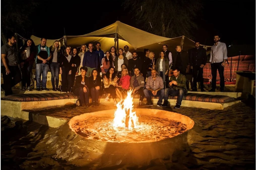 Ras Al Khaimah: Bedouin Desert Camp Experience with BBQ Dinner, Live Shows, Camel Ride, and Shared Transfers Image 3