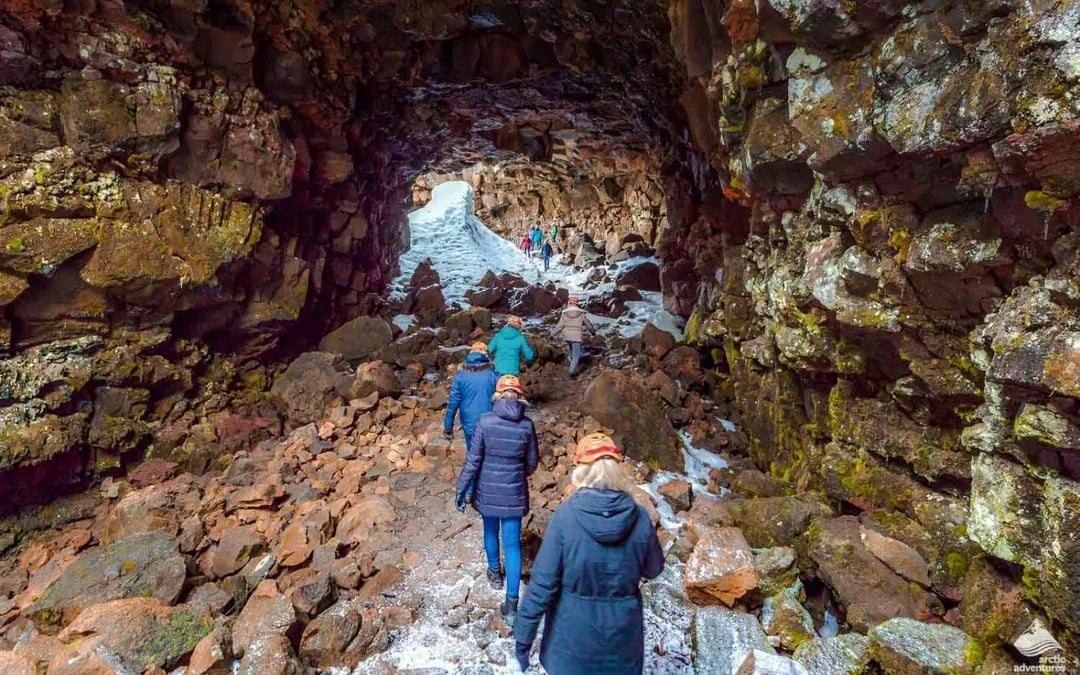 Raufarhólshellir Lava Tunnel Small Group Guided Tour Image 1
