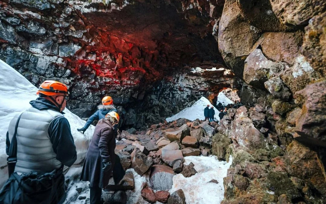 Raufarhólshellir Lava Tunnel Small Group Guided Tour Image 7