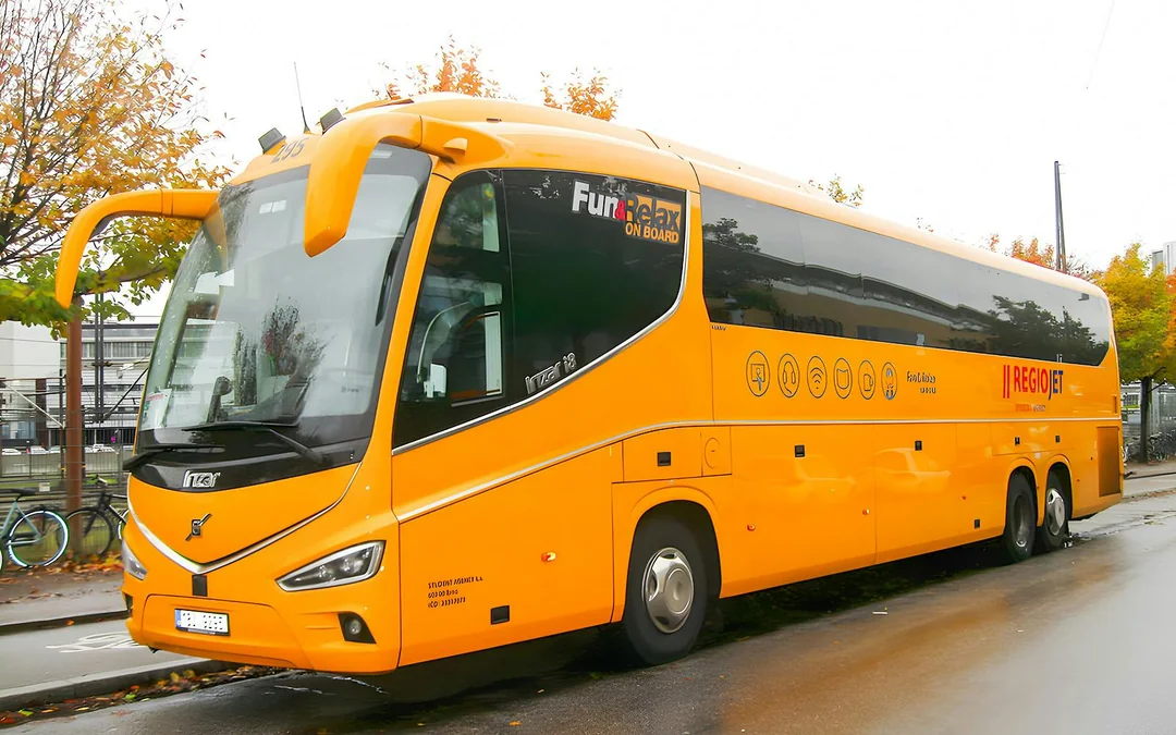 Rejiojet: One-Way Bus Transfers Between Prague Airport & Prague Florenc Bus Station Image 2