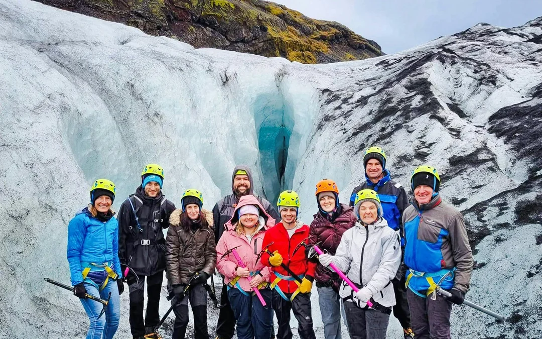 Reykjavik: Glacier Hike, Waterfalls & Black Sand Beach Image 2