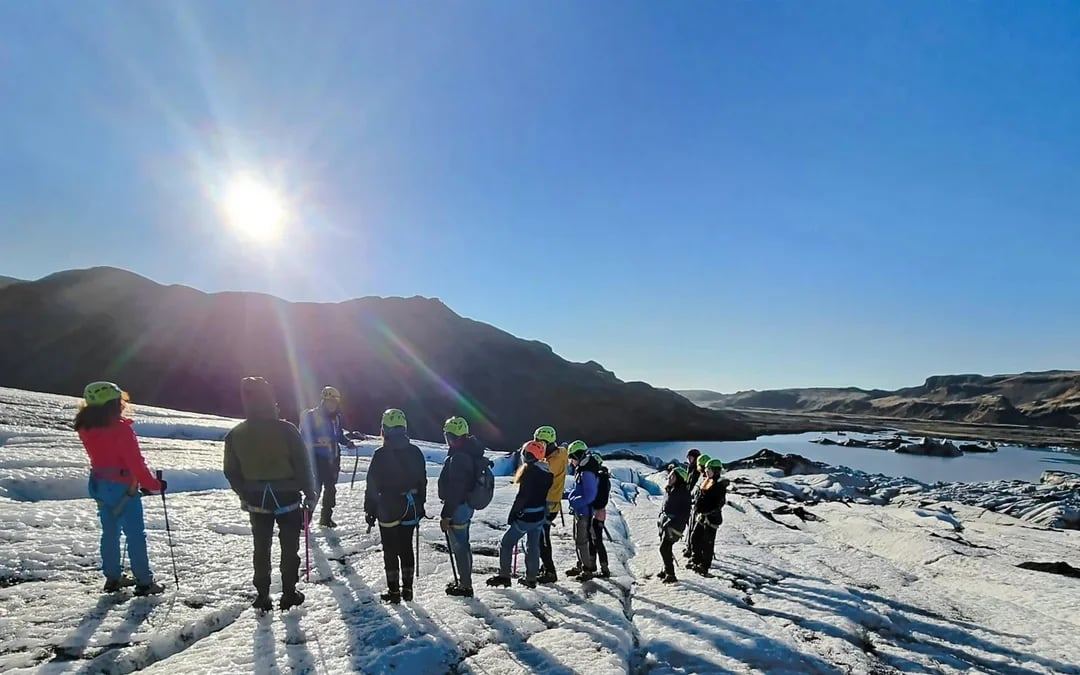 Reykjavik: Glacier Hike, Waterfalls & Black Sand Beach Image 8