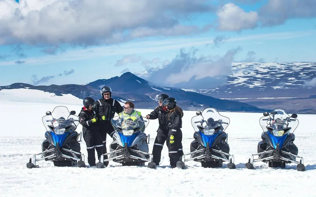 Reykjavik: Golden Circle & Langjokull Glacier Snowmobile Tour Image 2