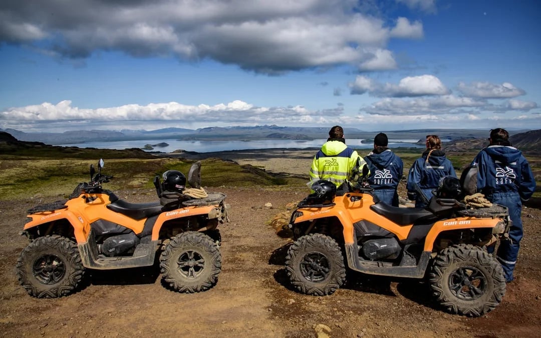 Reykjavik Peak ATV Tour with Panoramic City and Lake Views Image 4