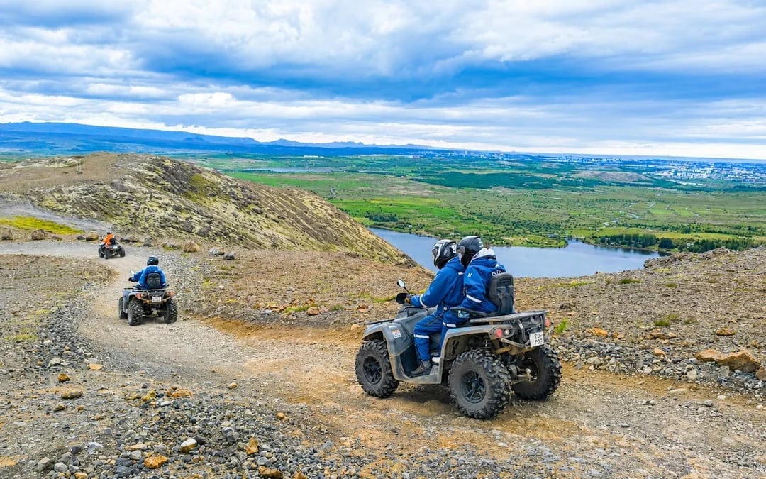 Reykjavik Peak ATV Tour with Panoramic City and Lake Views Image 9