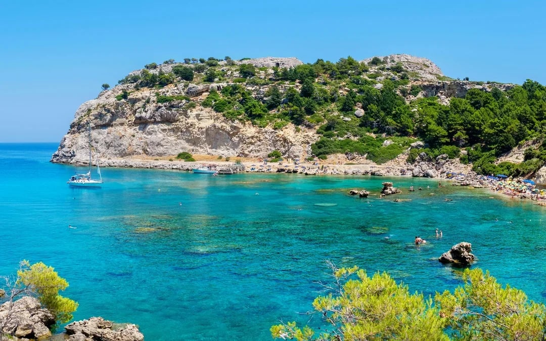 Rhodes: 3 Hour All-Inclusive Yellow Submarine Cruise to Anthony Quinn & The Caves Image 7