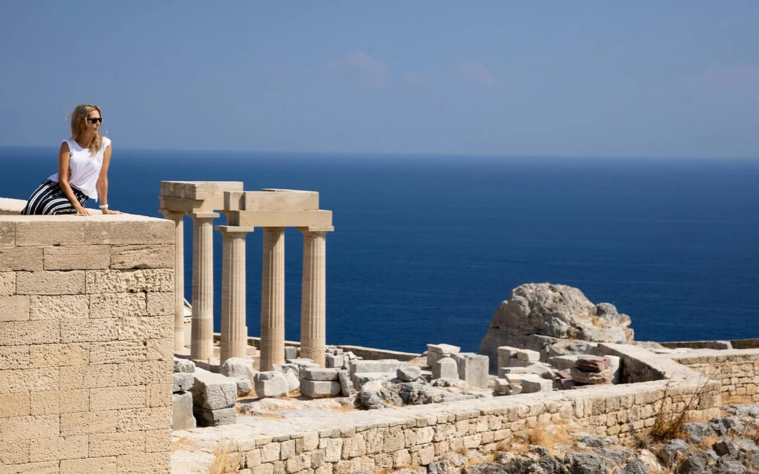 Rhodes: Acropolis of Lindos Entry Ticket with Audio Guide Image 3