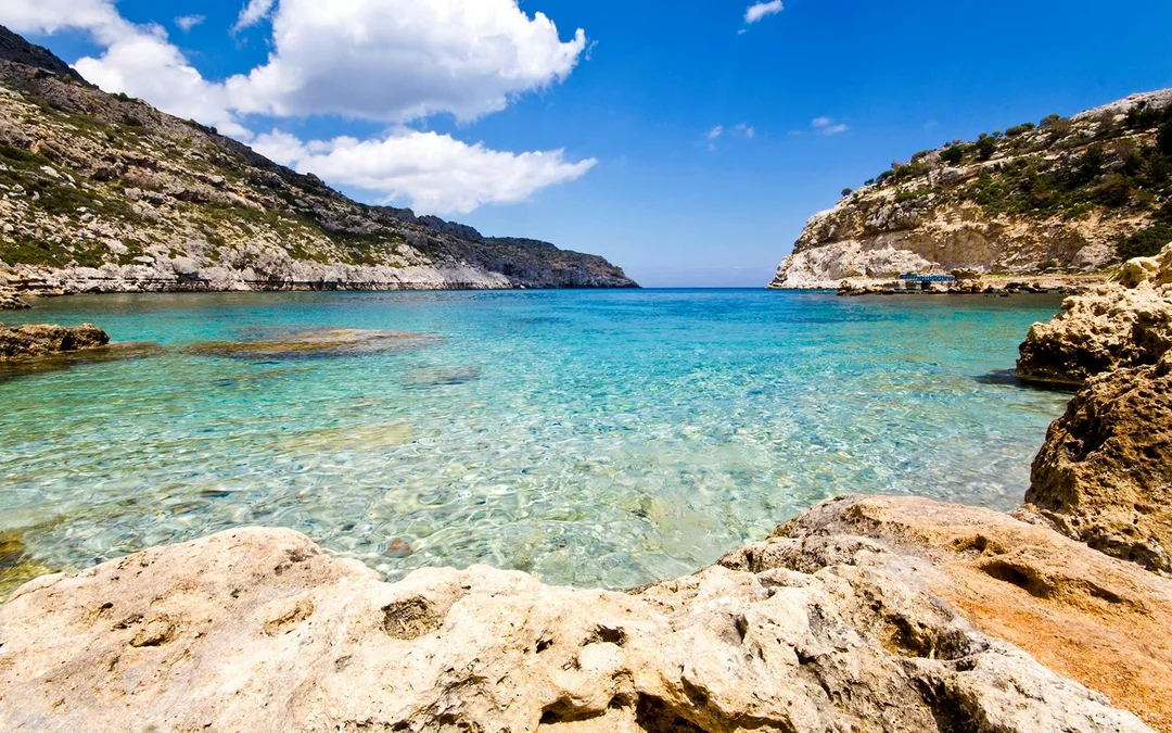 Rhodes: All-Inclusive 3-Hour Catamaran Cruise to Anthony Quinn, Ladiko & Caves Image 5