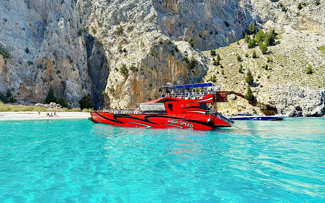 Rhodes: High Speed Cruise to Symi with a Swim Stop in St George's Bay Image 1