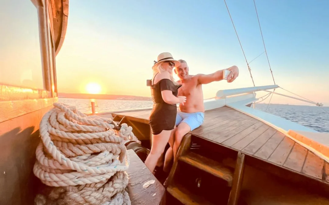 Rhodes: Sunset Cruise with Greek BBQ & Unlimited Drinks Image 2
