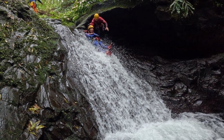 Ribeira dos Caldeirões Natural Park Canyoning Adventure in São Miguel Image 1
